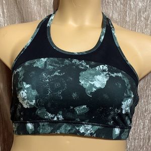 Threads 4 Thought Sports Bra Green White Black L